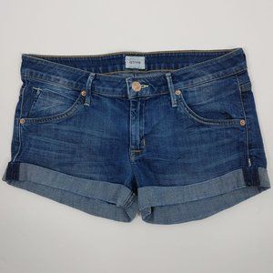 Hudson Hampton Cuffed Jean Shorts size 28 #596